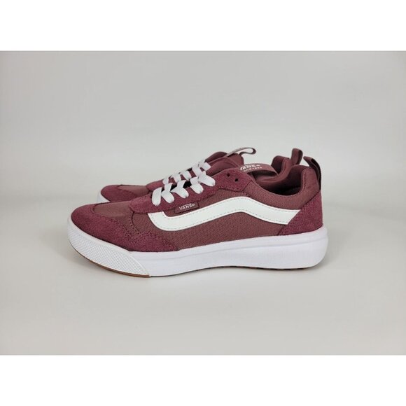 Vans Range Exp Suede Canvas Shoes Sneakers Womens Size 6 Red White VN0A5HVB1N0 - Picture 8 of 10